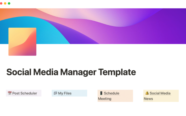 Matt Bio – Notion Social Media Manager (Premium)
