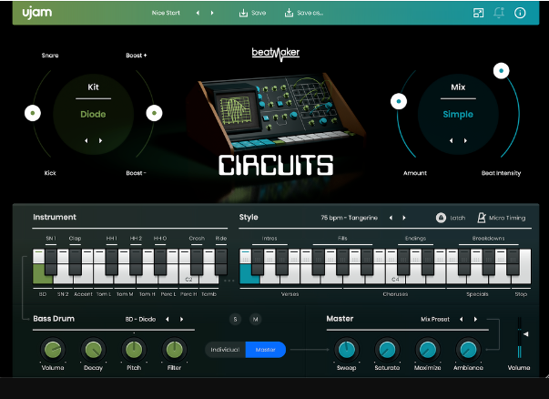UJAM Beatmaker CIRCUITS v2.4.0 (Premium)