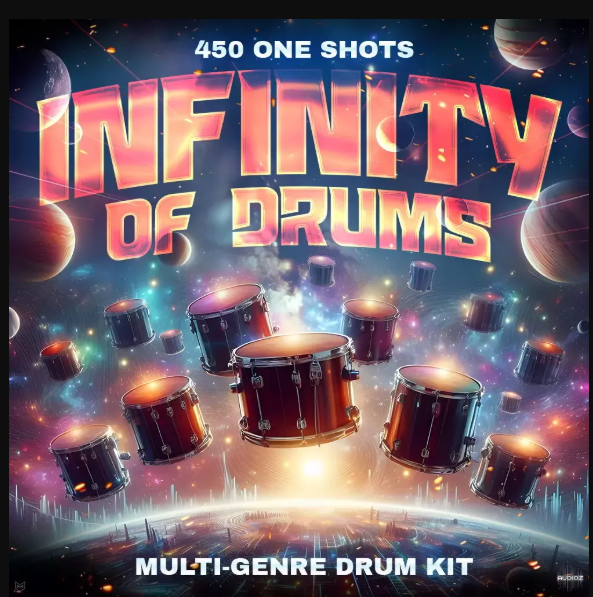 Godlike Loops Infinity Of Drums Multi-Genre Drum Kit (450+ One Shots) (Premium)