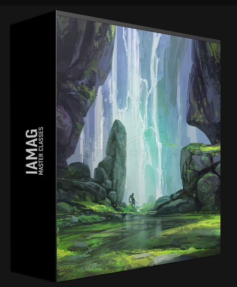 IAMAG – Andreas Rocha – Painting a Fantasy Landscape and Creative Process (Premium)