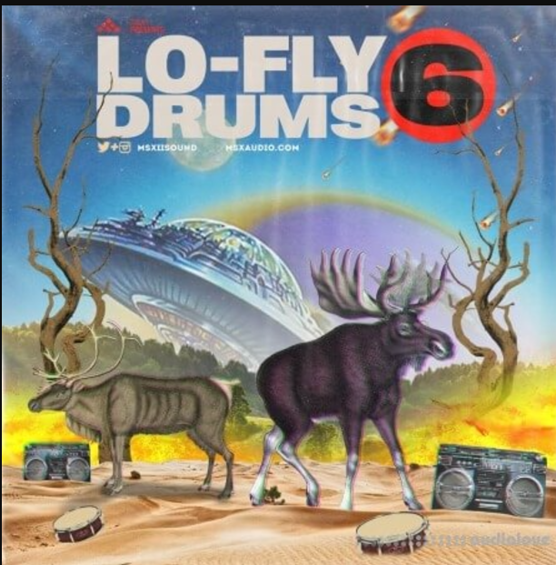 MSXII Sound Lo-Fly Drums 6 (Premium)