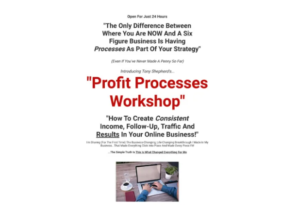 Tony Shepherd – ProGamePlan $10k/Month – Pro Game Plan XL (Premium)
