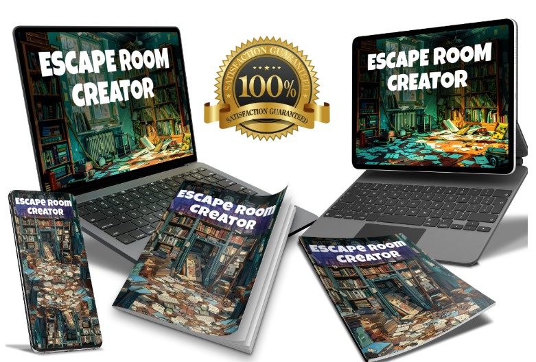 DISCOVER THE ULTIMATE ESCAPE ROOM CREATOR TO CREATE IMMERSIVE BOOKS (Premium)