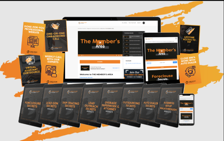 Foreclosure Academy – Foreclosure Secrets (Premium)
