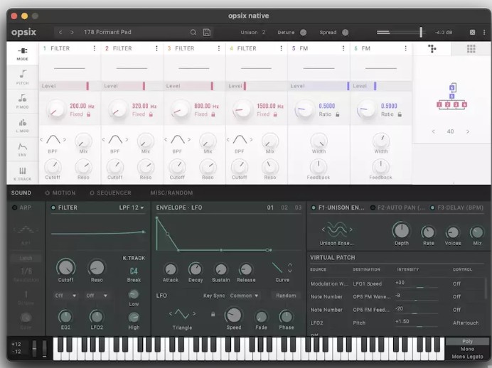 KORG Software Opsix Native v1.3.1 U2B Mac (Premium)