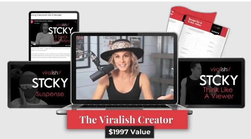 Viralish Creator – The Stcky Videos Course (Premium)