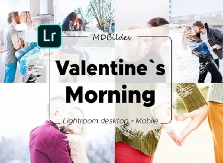 CreativeMarket – 5 Lightroom Presets Valentines Day 4423211 (Premium)