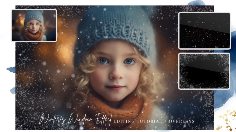 Finding North Education – Winter’s Window Effect Editing Tutorial Includes Overlays (Premium)