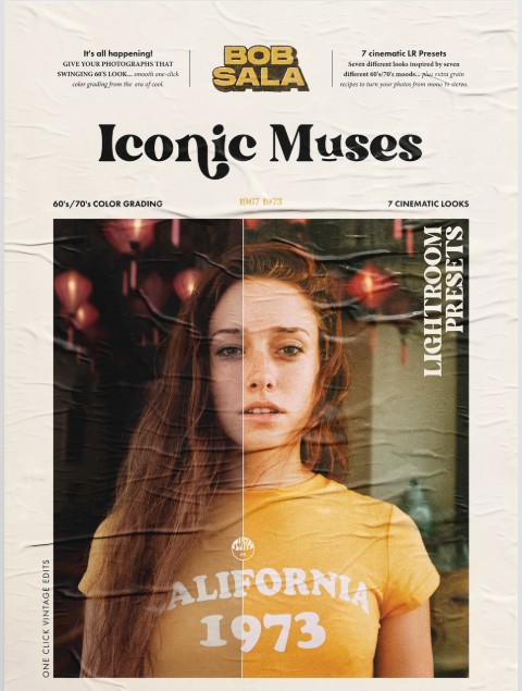 Bob Sala – Iconic Muses (1967-1973) Presets (Premium)