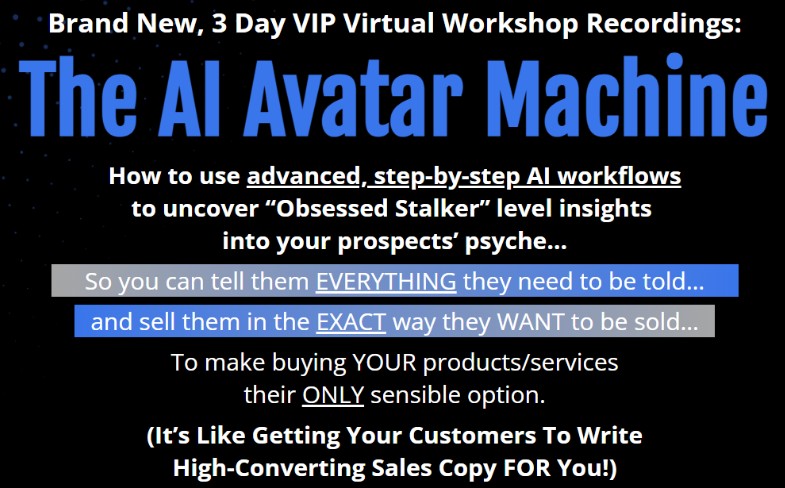 Mario Castelli – The AI Avatar Machine (Premium)