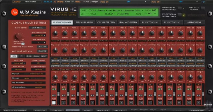 Aura Plugins Access Virus Editor v25.1.24 WiN MAC Incl. Keygen (Premium)
