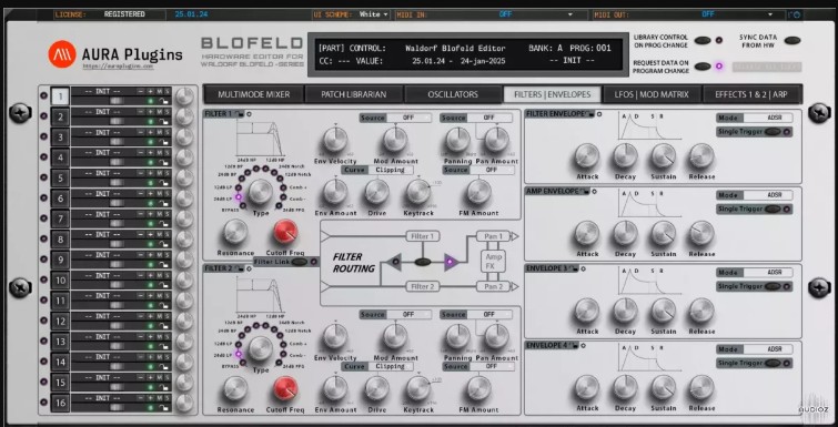 Aura Plugins Waldorf Blofeld Editor v25.1.24 WiN MAC Incl. Keygen (Premium)