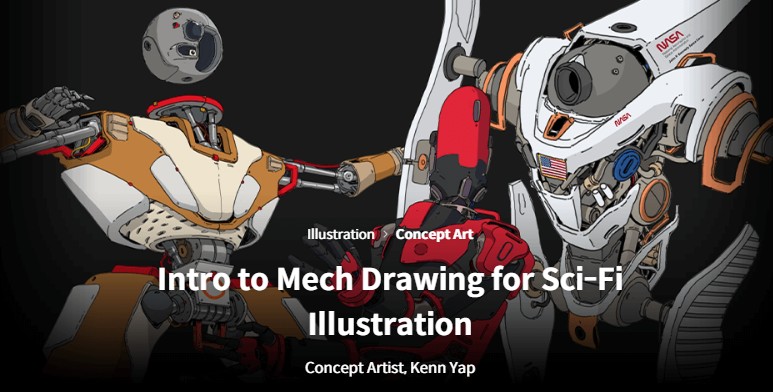 Coloso – Intro to Mech Drawing for Sci-Fi Illustration (Premium)