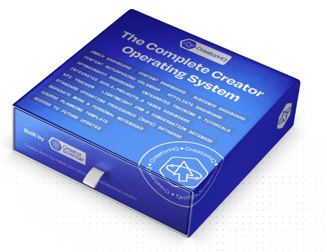 CreatorHQ – The Complete Creator Operating System (Premium)