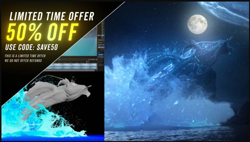 Gumroad – Unreal Engine x Houdini Water Tutorial – Complete Workflow Course By Mikkel Lassalle (Premium)