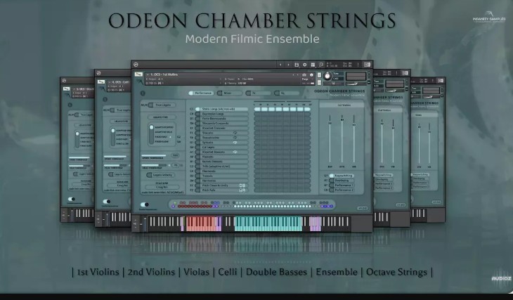 Insanity Samples Odeon Chamber Strings v1.0.2 KONTAKT (Premium)