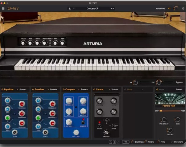 Arturia CP-70 V v1.0.4 6115 U2B Mac [MORiA] (Premium)