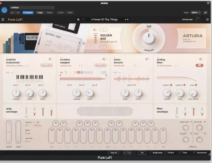 Arturia LoFi v1.0.0 6121 U2B Mac [MORiA] (Premium)