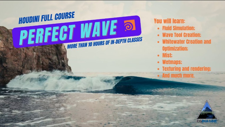 Gumroad – Perfect Wave Houdini Fluid Simulation Course (Premium)