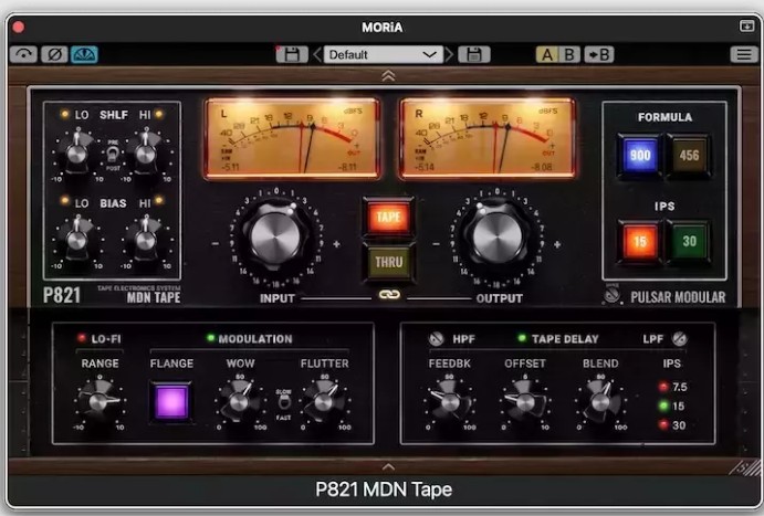 Pulsar Modular P821 MDN Tape v1.0.1 U2B Mac [MORiA] (Premium)