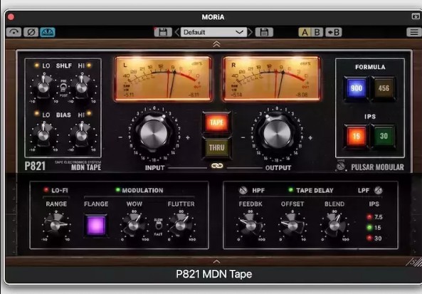 Pulsar Modular P821 MDN Tape v1.1.0 U2B Mac [MORiA]  (Premium)