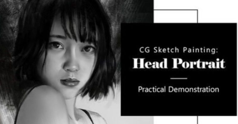 Wingfox – CG Sketch Painting: Head Portrait (Premium)