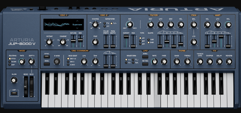 Arturia Jup-8000 v1.0.0 6114 U2B Mac (Premium)