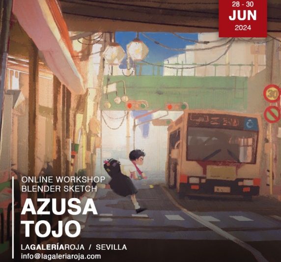Azusa Tojo – Sketching in Blender (Premium)