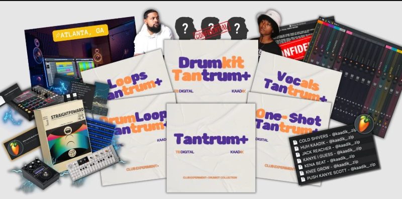 Club Experiment Tantrum Drumkit Collection (Premium)