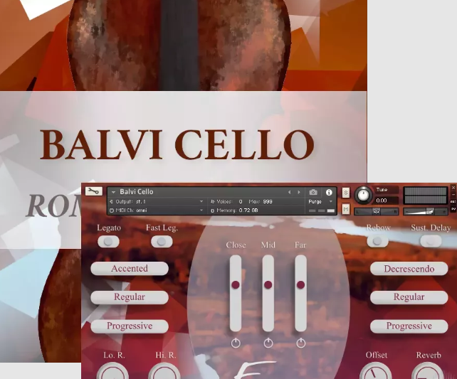 David Forner Balvi Cello KONTAKT (Premium)