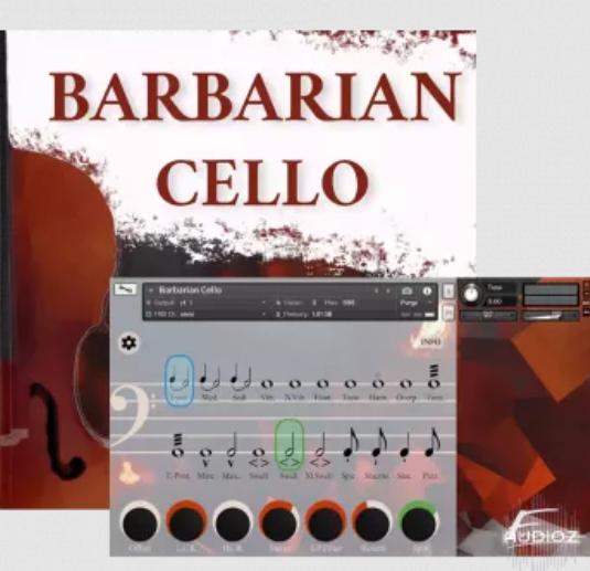 David Forner Barbarian Cello v1.2 KONTAKT (Premium)