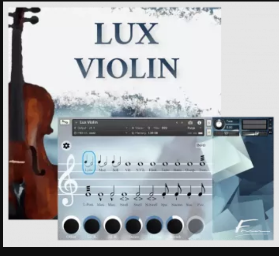 David Forner Lux Violin v1.1 KONTAKT (Premium)