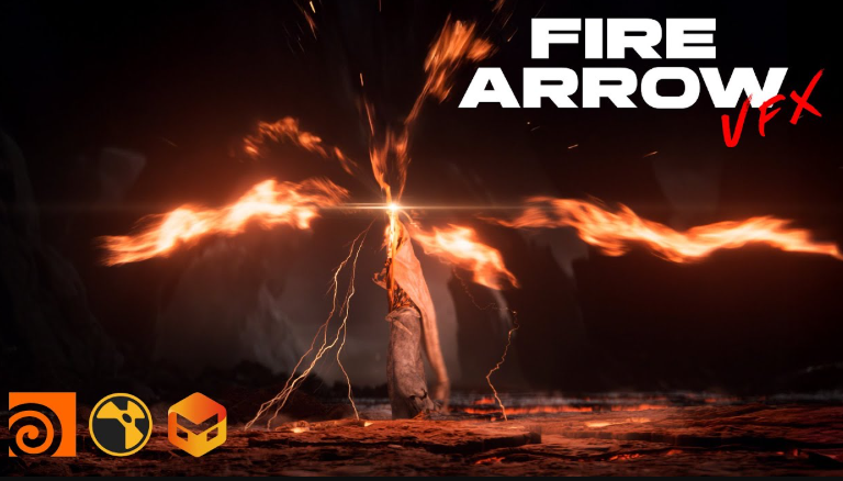 Double Jump Academy Fire Arrow Vfx (Premium)