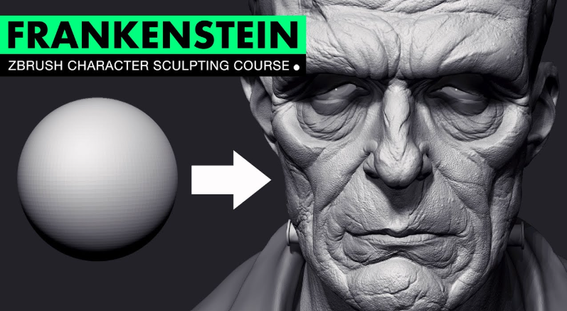 FlippedNormals – Character Concept Sculpting in ZBrush (Premium)