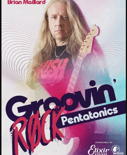 JTC Guitar Brian Maillard Groovin’ Rock Pentatonics TUTORiAL (Premium)
