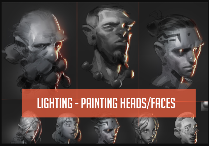 Lighting for Painting Heads/Faces (Premium)