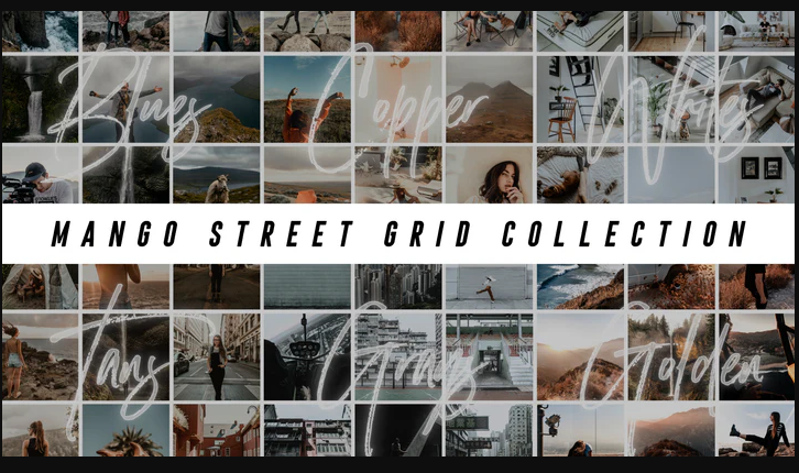 Mango Street – Grid Collection Lightroom/ACR/Mobile Presets (Premium)