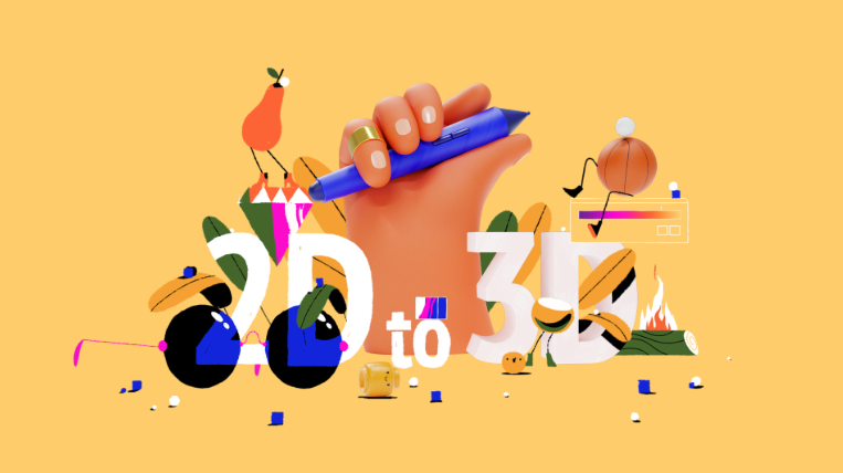 Motion Design School – 2D to 3D with Cinema4D (Premium)