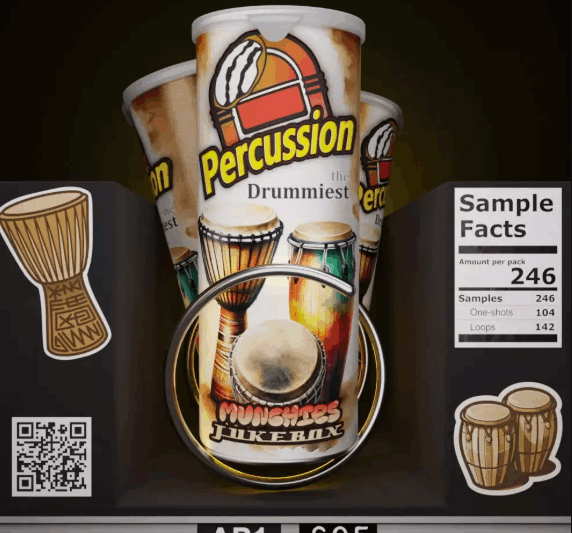 Munchies Jukebox Afro Percussion Vol 1 (Premium)