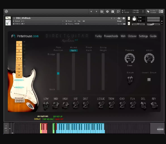 Pettinhouse Direct Guitar 4 KONTAKT (Premium)