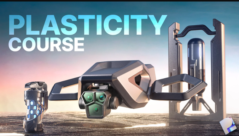 Plasticity – Sci-Fi & Product 3D Modeling Course by Nikita Kapustin (Premium)