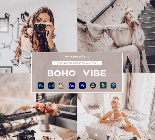 Presets.io – Boho Vibe Preset Collection (Premium)