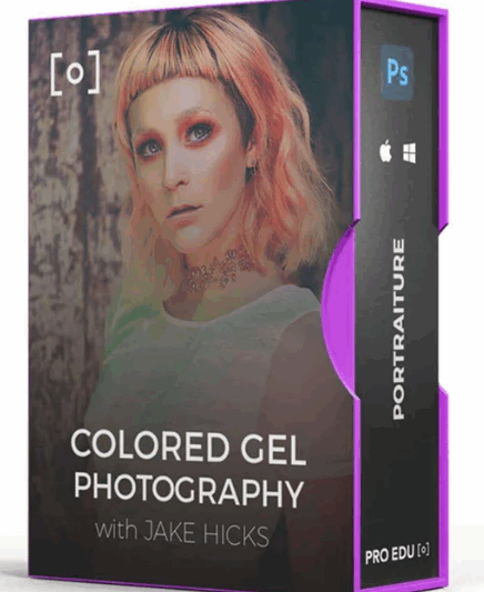 Pro Edu – Colored Gel Photography: Studio Portraiture (Premium)