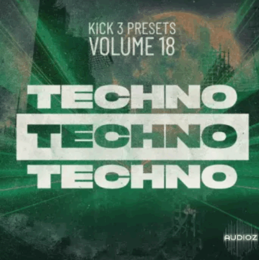 Sonic Academy KICK Presets Vol 18 Techno for SONIC ACADEMY KICK 3 (Premium)
