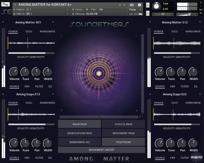 Soundethers Among Matter KONTAKT (Premium)