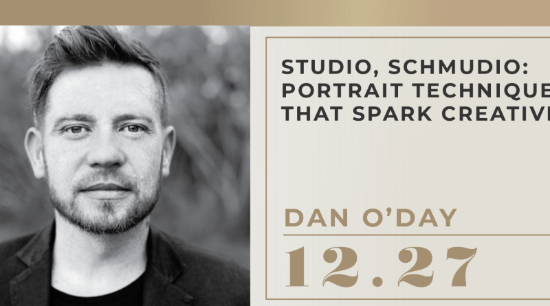 The Portrait System – Studio, Schmudio: Portrait Techniques that Spark Creativity with Dan O’Day (Premium)