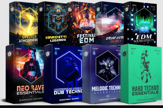 Ghosthack Ultimate Techno Bundle 2025 (Premium)