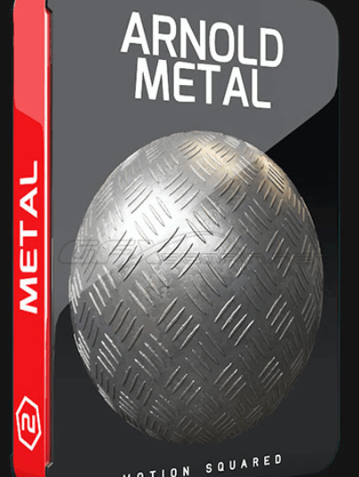 Motion Squared – Arnold Metal Materials for Cinema 4D (Premium)