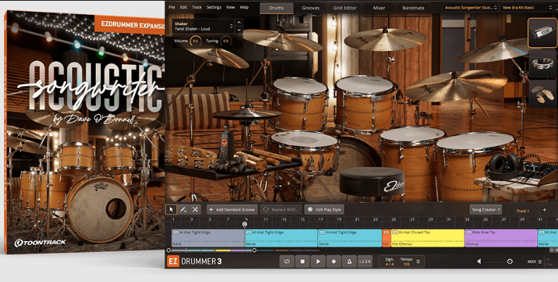 Toontrack Acoustic Songwriter EZX v1.0.0 (Premium)