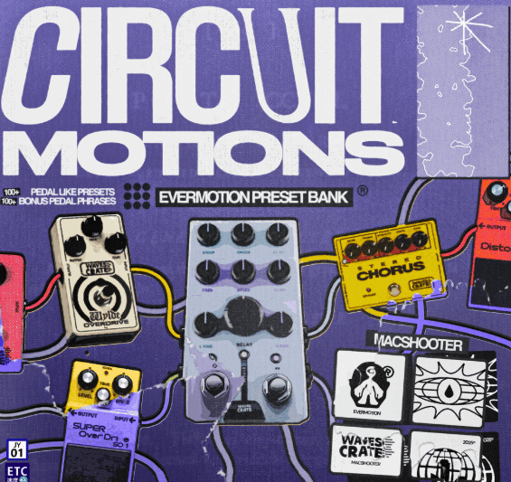 Waves Crate Macshooter49 Circuit Motions Evermotion Preset Bank WiN/OSX (Premium)